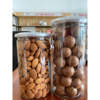 500GR HẠT MACCA QUÂN ĐẠT - HŨ NẮP GIẬT QUANDAT CASHEW