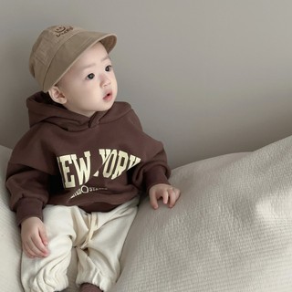  Size  7-16kg  Áo nỉ hoodie lót lông bên trong dày ấm cho bé trai bé gái 