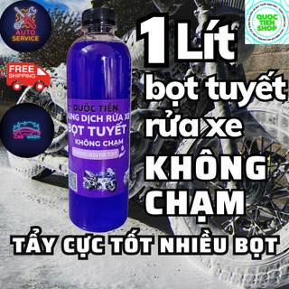 Bọt Tuyết Rửa Xe KHÔNG CHẠM loại tẩy mạnh cao cấp, nhiều bọt, xài tiết kiệm, đậm đặc x3