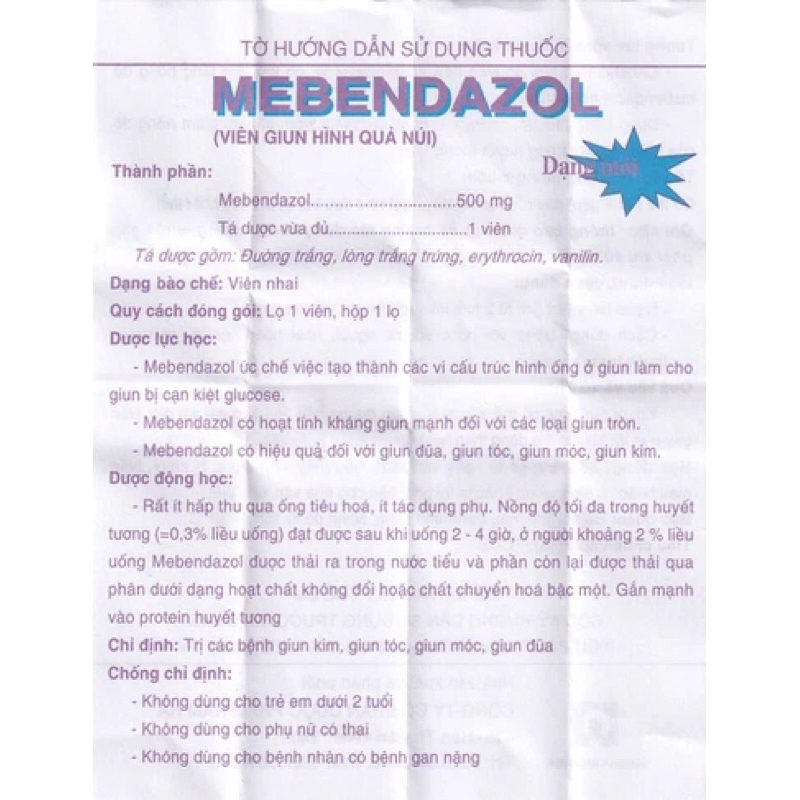 Tẩy giun quả núi