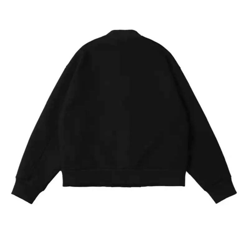 Áo khoác bomber varsity basic trần bông kim cương