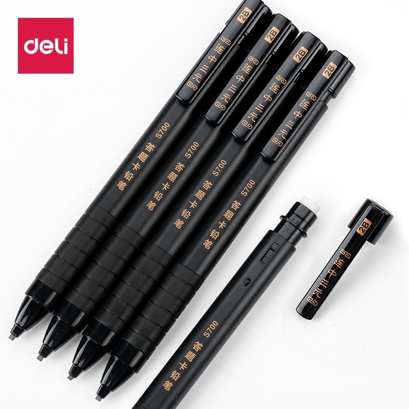 Bút chì Deli 2B S700 để tô trắc nghiệm cho các bạn học sinh sinh viên