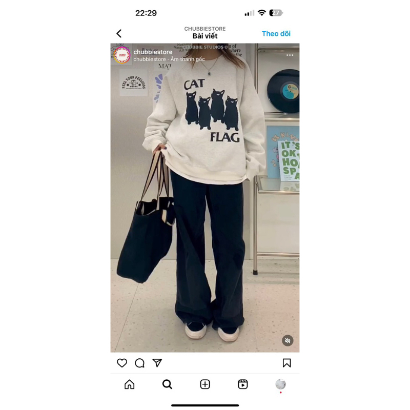 PASS ÁO SWEATER CHUBBIE STUDIO