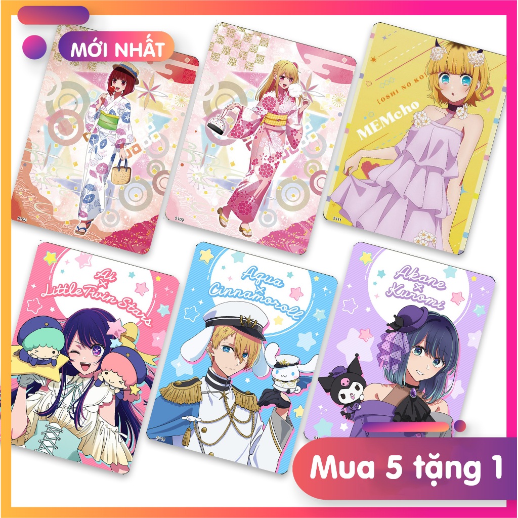 Ảnh thẻ anime Hologram - Oshi no Ko