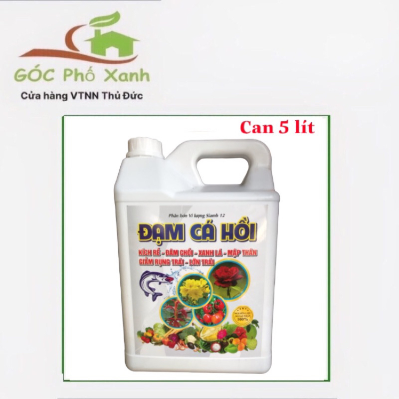 Phân bón Đạm cá hồi can 5 lít