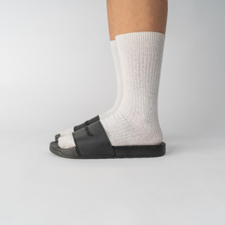 Dép quai ngang slipper The Bad God Basic fullblack fullbox ,dép quai ngang nam nữ