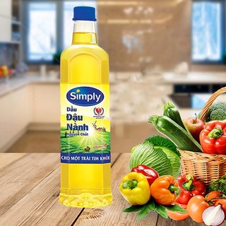 Dầu đậu nành simply 1l, 2l, 5l