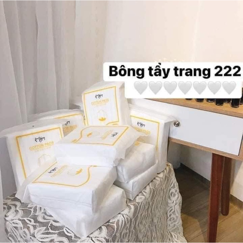 BÔNG TẨY TRANG 222 MIẾNG