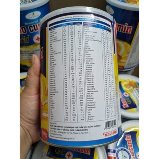 [Hộp 900gr, Date 2027] Thực phẩm dùng cho chế độ ăn đặc biệt Nano Curcumin Gold.