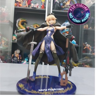 Mô hình Fate/Stay Night Altria Black Sabre chiến đấu cực ngầu cao 25cm
