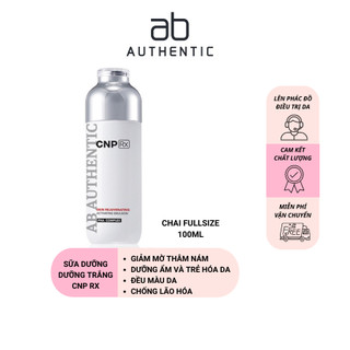 Sữa dưỡng trẻ hóa và dưỡng trắng CNP Rx Skin Rejuvenating Activating Emulsion 100ml- AB AUTHENTIC