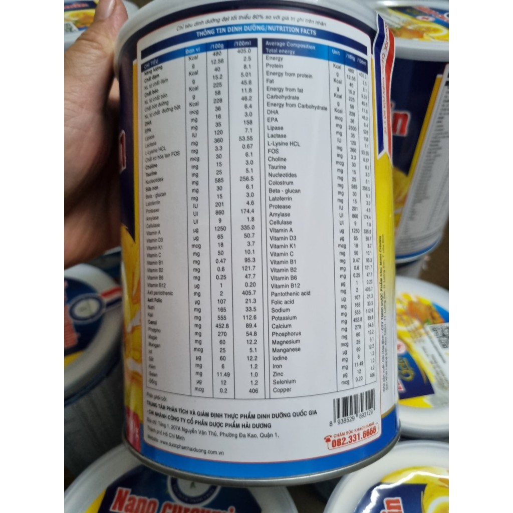 Sữa nghệ Nano Curcumin Gold.