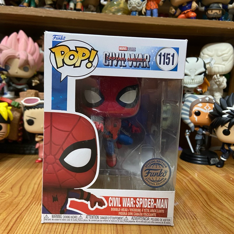 Mô hình Funko Marvel - Civil War / Spider Man