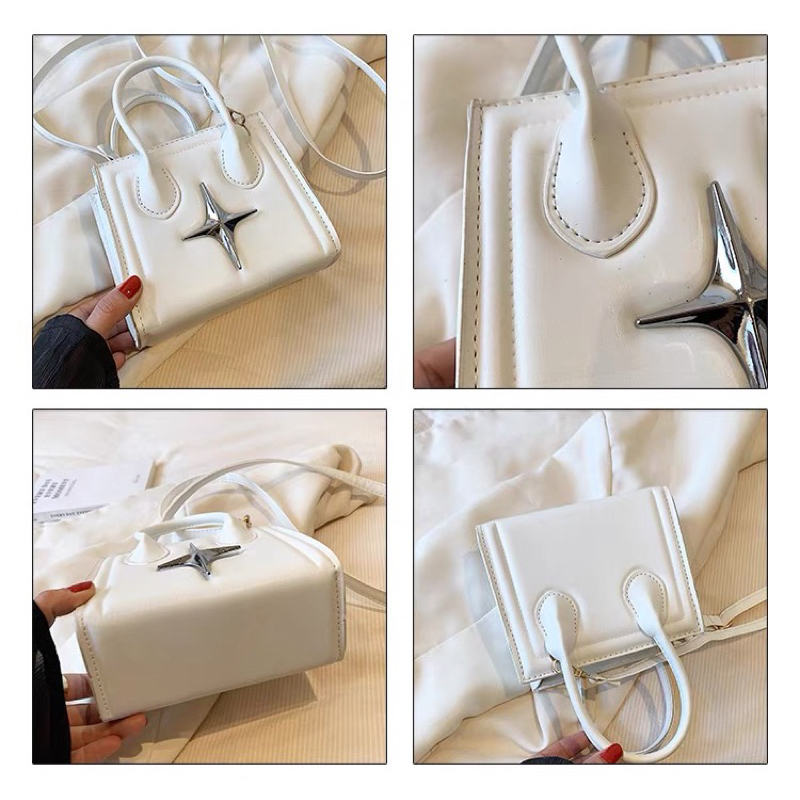 Túi xách đeo chéo nữ mini 2 quai mác Sao đựng điện thoại Tuixachgiare8686