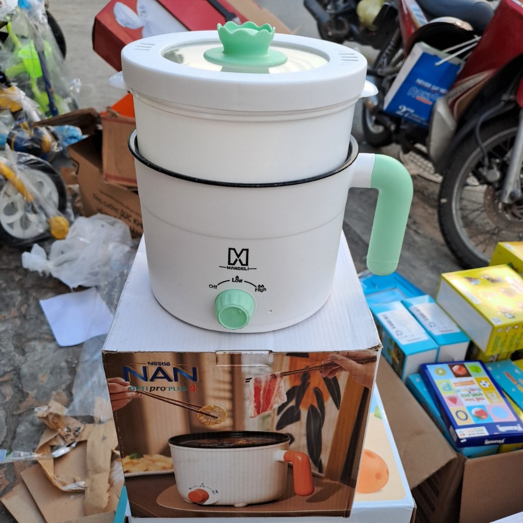 Nồi lẩu điện đa năng mini Quà tặng từ Nan
