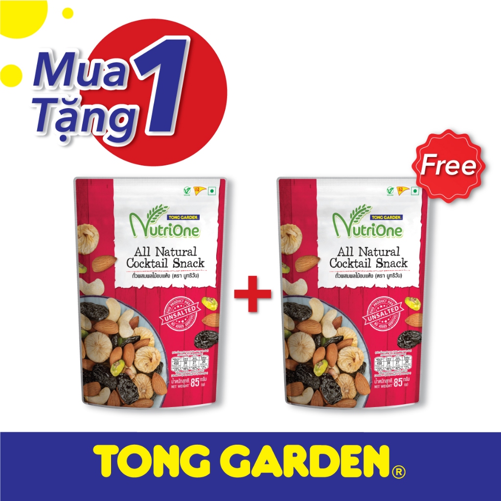HỖN HỢP HẠT VÀ TRÁI CÂY SẤY TONG GARDEN
