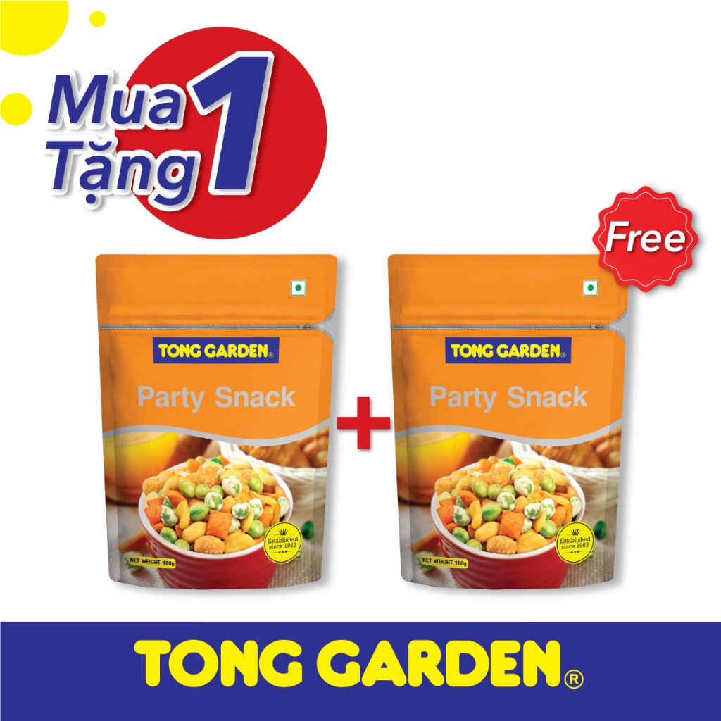 SNACK HỖN HỢP CÁC LOẠI HẠT TONG GARDEN TÚI 180G