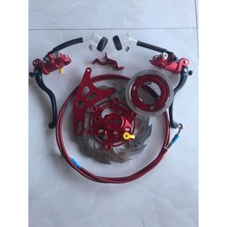 Combo chuyển phanh cơ sang phanh đĩa dành cho xe điện