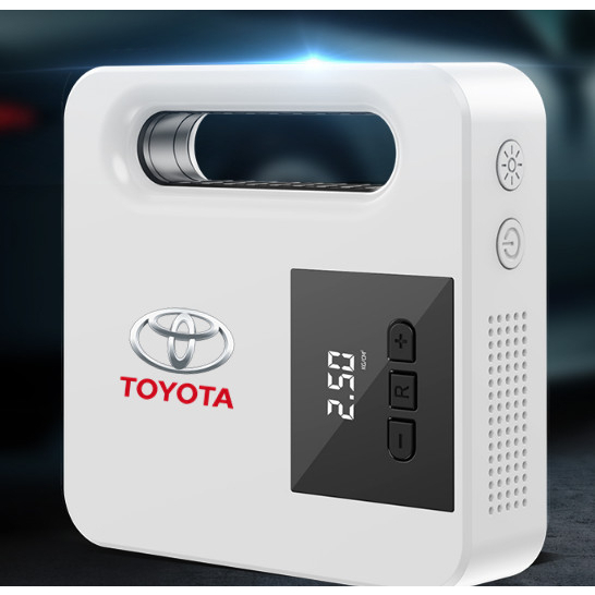 Bơm lốp ô tô toyota , xe hơi điện tử tự ngắt chính hãng TOYOTA - Bảo hành 12 tháng