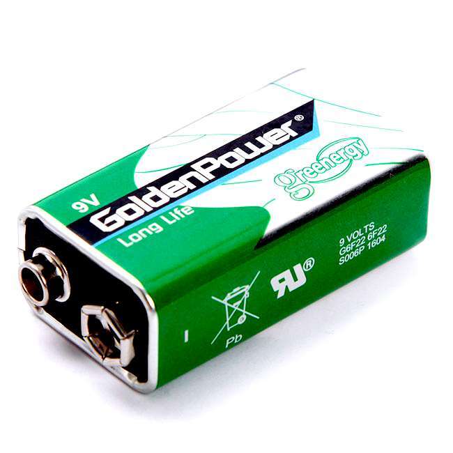 Hộp 10 Viên Pin Vuông GOLITE 9V