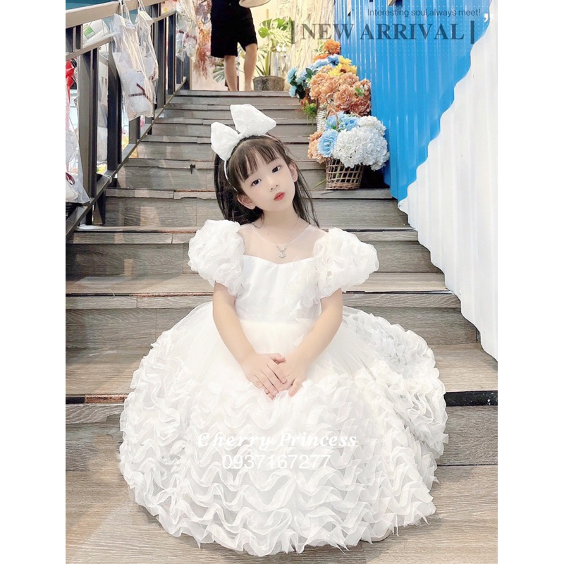 𝐋𝐈𝐋𝐘'𝐒 𝐃𝐑𝐄𝐒𝐒-👗Đầm công chúa bé gái - Váy công chúa bé gái thiết kế cao cấp 1-10 tuổĐa