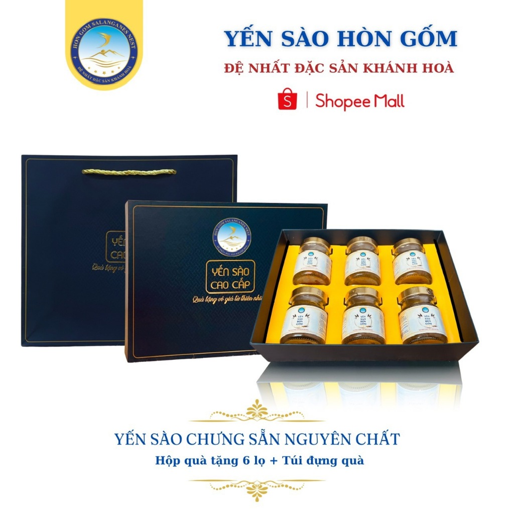 Nước Yến Sào Đông Trùng Hạ Thảo - HG SALANGANES NEST - Yến Sào Hòn Gốm Chính Hiệu Khánh Hòa