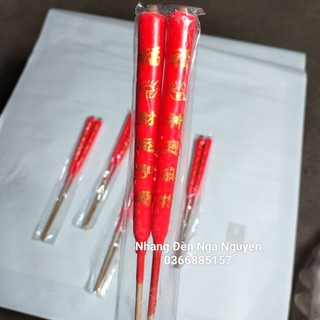 Đèn cầy gió đốt ngoài trời không tắt