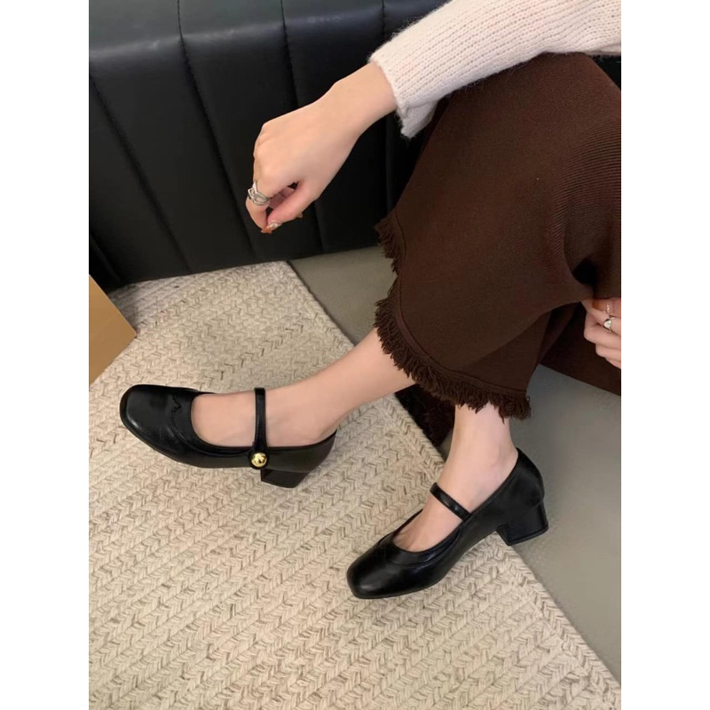 Giày Mary Jane viền mũi - Bunny Shoes