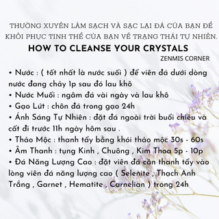 Thạch Anh Ưu Linh Tím Tinh Thể Non