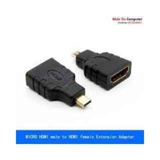 Đầu Chuyển Micro HDMI sang HDMI (Đen)-DC890