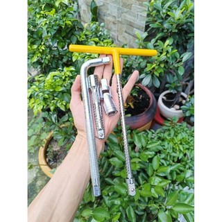 combo 4 cần siết L, đầu nối 1/2