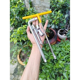 combo 4 cần siết L, đầu nối 1/2