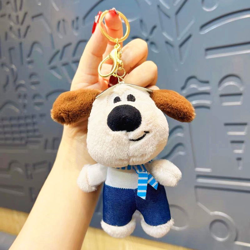 Móc Khóa chú chó hoạt hình dễ thương hottrend nhiều màu sắc,Móc khóa móc treo balo trẻ trung