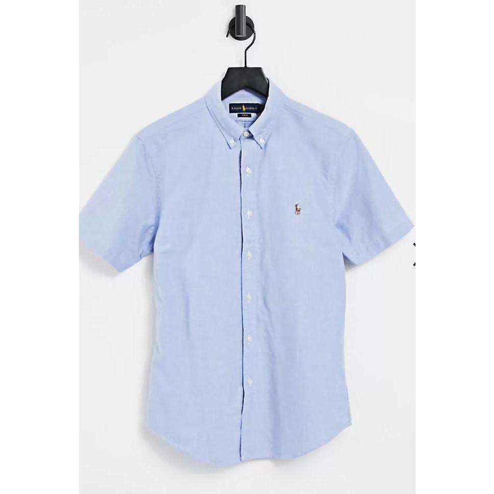 Áo Sơ Mi nam tay ngắn Ralph Lauren Slim Fit Shirt (Short Sleeve) - Modife Shop