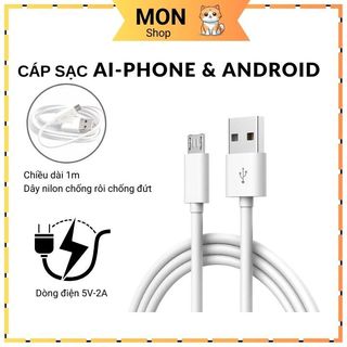 Dây cáp sạc Samsung/type C/Micro USB - Cáp sạc samsung/type C/Micro USB chất liệu nilon an toàn, đa năng