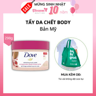 Tẩy da chết body Dove polish 298g Hàng Mỹ