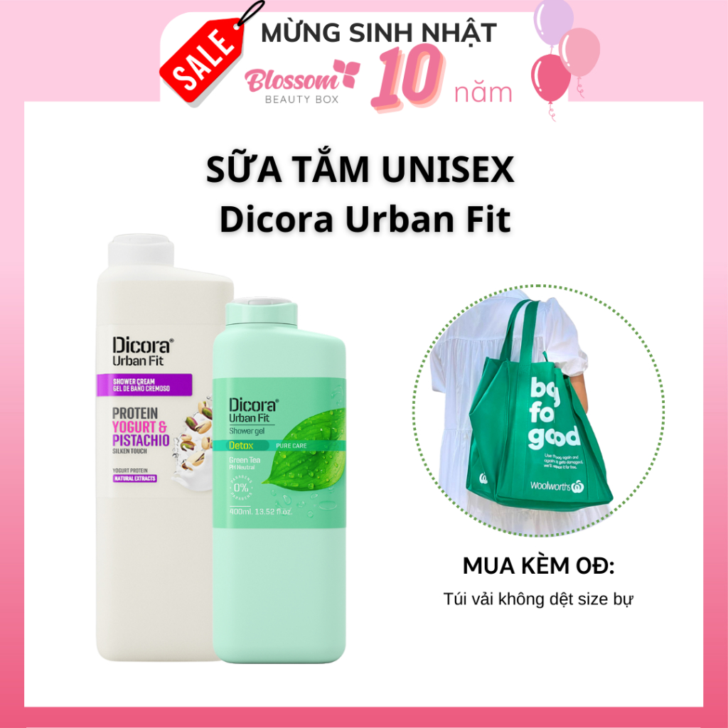 Sữa tắm NAM NỮ UNISEX DICORA Tây Ban Nha