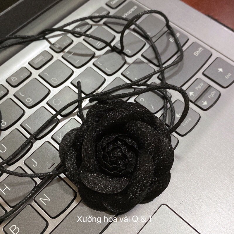 Choker Hoa Hồng Nhiều Màu Handmade