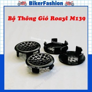 Nút nhựa thông gió nón bảo hiểm kính âm royal m139 - Nắp thông gió mũ bảo hiểm dấu kính royal xịn