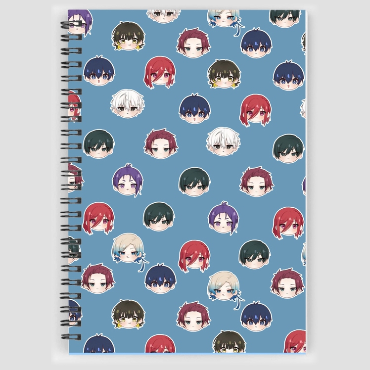 Sổ vẽ chì sổ phác thảo blue lock Isagi Yoichi Bachira Meguru Chigiri Hyoma Kunigami Rensuke Gagamaru Gin Nagi Seishiro