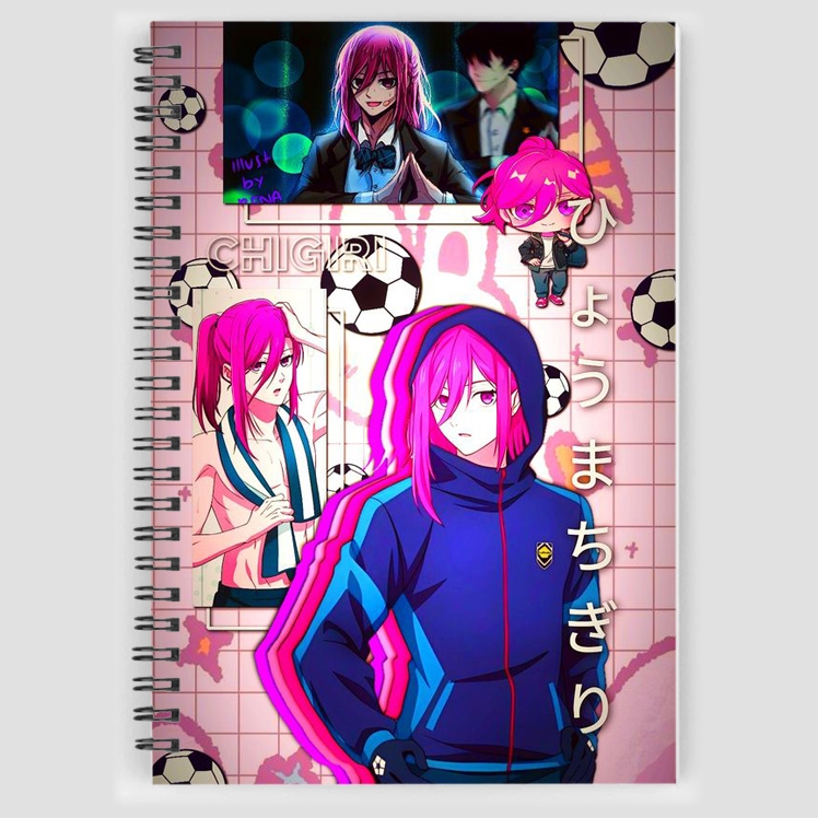 Sổ vẽ chì sổ phác thảo blue lock Isagi Yoichi Bachira Meguru Chigiri Hyoma Kunigami Rensuke Gagamaru Gin Nagi Seishiro