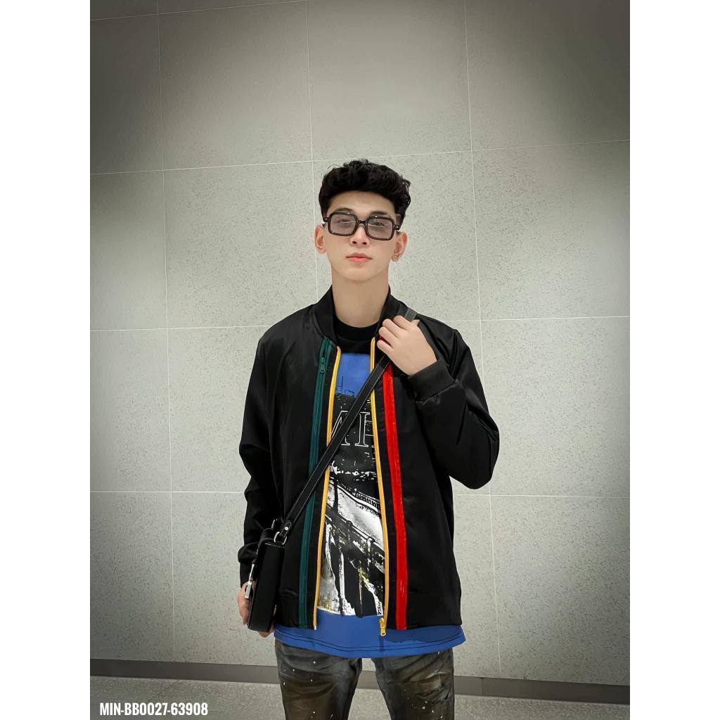 Áo Khoác Nam DSQ Khóa Màu Sắc Mới Nhất - Áo Gió Nam DSQ In Chữ Phối Khóa Siêu Đẹp