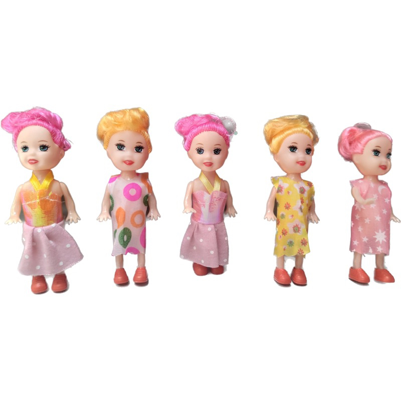 Combo 5 búp bê mini em bé dễ thương cho bé gái TP000004
