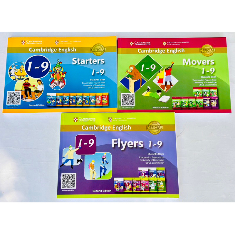 STARTERS, MOVERS, FLYERS GỘP 9 - BẢN MỚI NHẤT