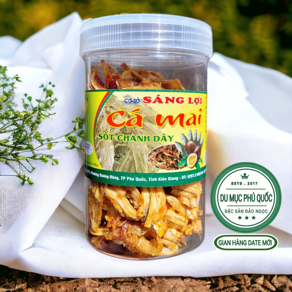 Cá Mai Sốt Chanh Dây - Phú Quốc hủ 150g