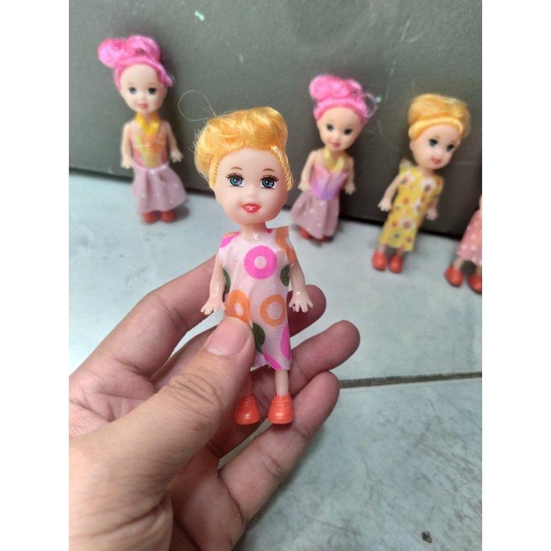 Combo 5 búp bê mini em bé dễ thương cho bé gái TP000004