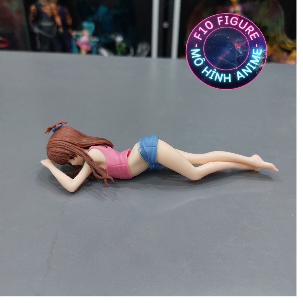 Mô hình nhân vật nữ nằm ngủ - Mô hình anime - Mô hình nhân vật girl sexy nằm ngủ Cao 10Cm