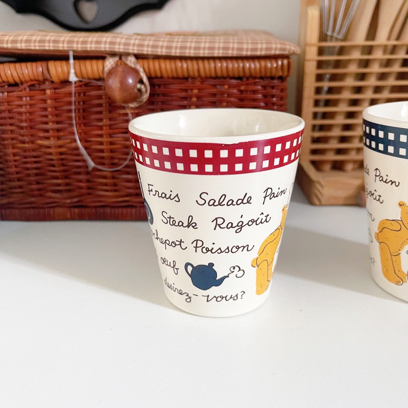 Ly gốm gấu Ourson