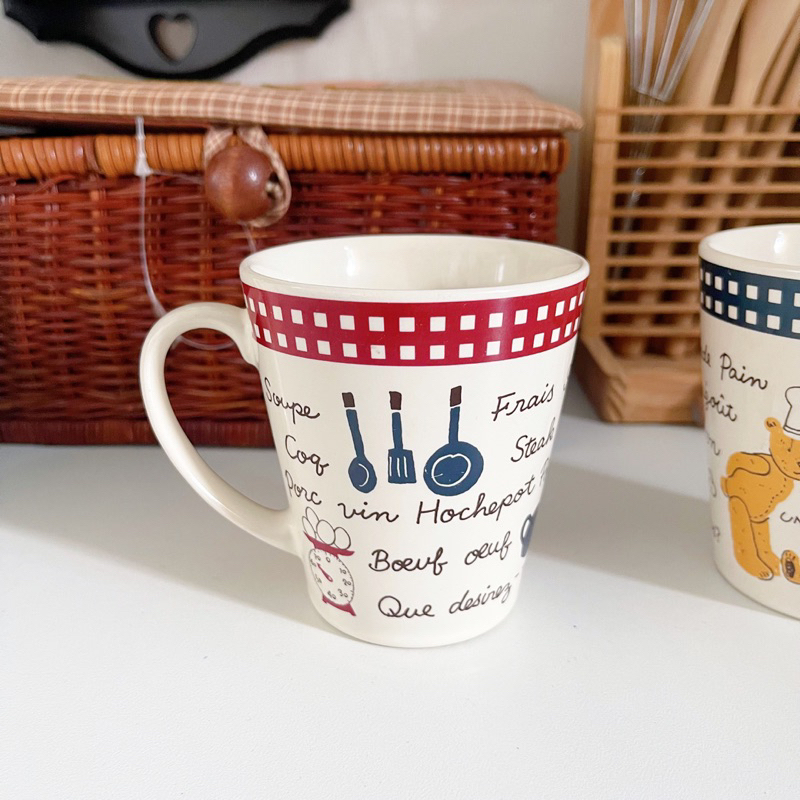 Ly gốm gấu Ourson