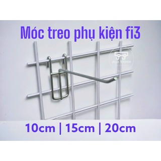 Combo 10 Móc cài lưới mạ kẽm dùng cho shop cửa hàng siêu thị-VT3301